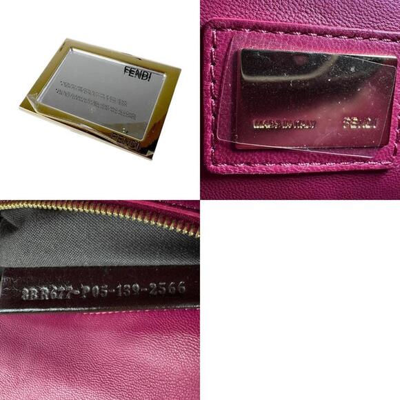 FENDI Gold Leather Shoulder Bag - Picture 5 of 5